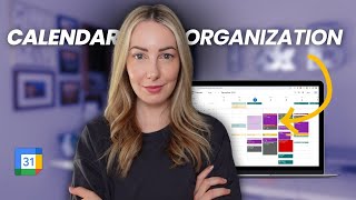 How I Organize My Google Calendar  Productivity  Time Blocking Tips [upl. by Eidnac]