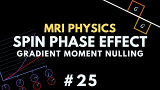 Spin Phase Effects and Gradient Moment Nulling MRA  MR angiography  MRI Physics Course 25 [upl. by Rosalie966]