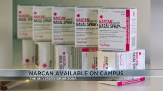 Narcan available at UA campus [upl. by Ardnosal]