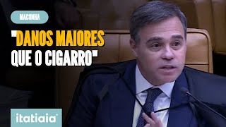 ANDRÉ MENDONÇA VOTA CONTRA DESCRIMINALIZAÇÃO DA MACONHA quotDANOS MAIORES QUE O CIGARROquot [upl. by Sheng]