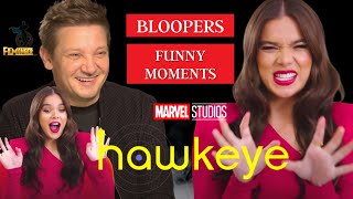 Hawkeye Series Bloopers and Funny Moments  Behind the Scenes [upl. by Eceinert51]