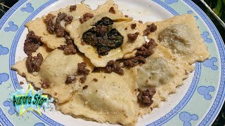 Ricetta classica Agnolotti alla piemontese fatti in casa con sugo darrosto [upl. by Bozovich]