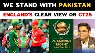 ECB stands with PCB on Champions Trophy  Big update on Champions Trophy [upl. by Vanden]