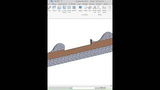 Edit Profile And Create Railing in Revit shorts [upl. by Ocramed478]