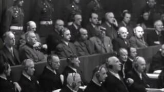 Defendants at the Nuremberg Trial plead Not Guilty 20th November 1945 [upl. by Anowahs]