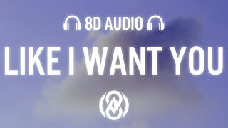 Giveon  Like I Want You Lyrics  8D Audio 🎧 [upl. by Sidoney233]