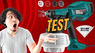 NEU MASTER Farbsprühsystem Test  Erfahrung  Bewertung  Review ⭐️⭐️⭐️⭐️ [upl. by Alleuqram]