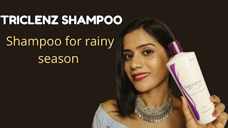 TRICLENZ hair cleaner amp shampooShampoo for rainy season [upl. by Eidnyl]