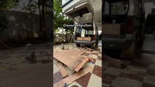 Caravan India vlog  4 our caravan modifications in progress now caravanlifestyle caravanlife [upl. by Darsey109]