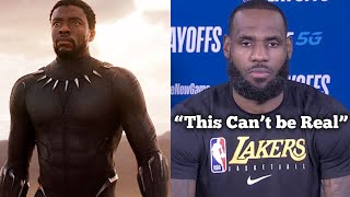 NBA Players React to the Death of Chadwick Boseman [upl. by Shepley]