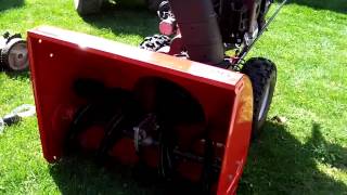 Yad Machines 208cc Snowblower [upl. by Punke90]