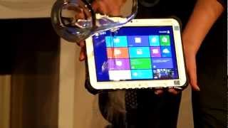 Panasonic Toughpad FZG1 waterproof test [upl. by Ploss650]