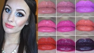 Wet N Wild Mega Last Lip Swatches  Review amp MAC Dupes [upl. by Erdnua]