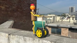 How To Make Mini 🛵 Scooter With Robot  DC Motor Scooter [upl. by Nevin494]