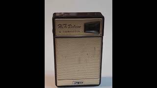 Vintage Star Lite Transistor Radio [upl. by Esinyt]