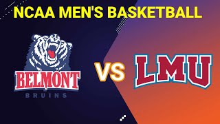 Belmont Bruins vs Loyola Marymount Lions  20242025 NCAA Mens Basketball Live Score [upl. by Emory]