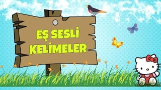 Eş Sesli Kelimeler [upl. by Mara]