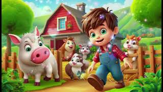 The Farmyard Crew A FunFilled Animal Adventure  Cartoon Nursery Kids SOng [upl. by Raviv]