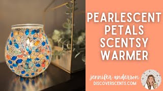 NEW Scentsy Warmer  Pearlescent Petals Spring 22 [upl. by Connell]