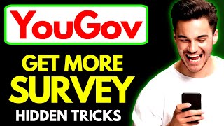 How to Get more Surveys on YouGov [upl. by Thorin]