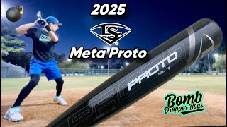 2025 Louisville Slugger Meta Prototype  USSSA Bat review [upl. by Rumney2]