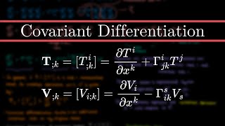 The Covariant Derivative of a Tensor [upl. by Laundes375]