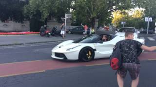 LaFerrari Aperta Josh Cartu Budapest 2017 [upl. by Noseimaj]