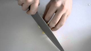 How to Finely Chop Garlic [upl. by Noryahs]