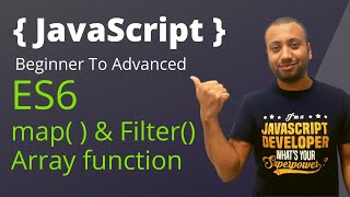 javascript bangla tutorial 71  map and filter array function [upl. by Moria560]