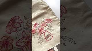 🌸🌼 art ytshorts embroiderydesigns handembroidery embroiderybag foryou1ksubscribershandmade [upl. by Poock]