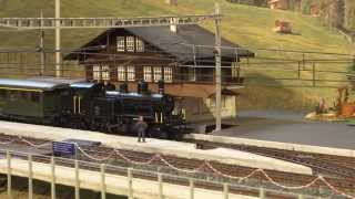 Märklin 37137 SBB class Eb35 quot Habersack quot in Omokochi Modellbahn [upl. by Kaleb618]