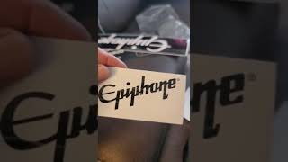 Epiphone Les Paul Traditional Pro IV unboxing [upl. by Merrili589]