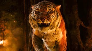 The Jungle Book 2016  Mowgli vs Shere Khan Final Fight Scene [upl. by Ellehcam]