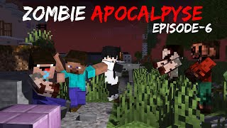 ZOMBIE VIRUS  Episode6  Minecraft Zombie Apocalypse in hindi [upl. by Carmelia]