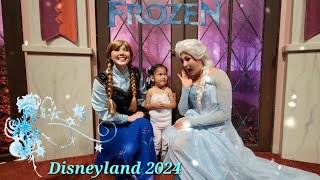 Elsa and Anna backstage at Disney Adventure Park 2024 [upl. by Ynney312]