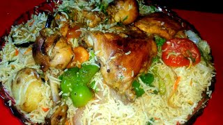 Arabian dish chicken maqlooba traditional recipe [upl. by Tayyebeb]