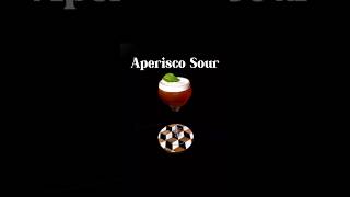 Aperisco Sour  Aperol  Pisco [upl. by Choo]