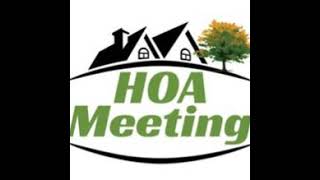 Southbridge HOA May 9th 2024 [upl. by Eedyah]