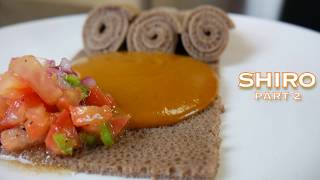 BEST ETHIOPIAN FOOD  SHIRO RECIPE PART 2  ቀላል የሽሮ አሰራር [upl. by Ange]