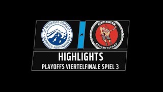 DEL2 Highlights Playoffs Viertelfinale Spiel 3  SC Riessersee vs Eispiraten Crimmitschau [upl. by Aridaj]