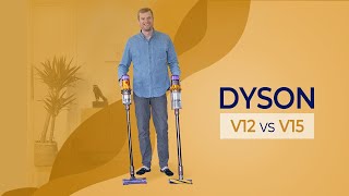 Dyson V12 vs Dyson V15 Which is Best [upl. by Marjie]