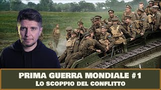 Riassunto Prima Guerra Mondiale 1  Lo scoppio del conflitto [upl. by Eiduam401]