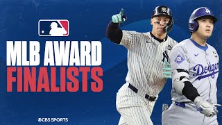 2024 MLB Award Finalists Unanimous MVP selections Strong NL Rookie class amp MORE [upl. by Adiazteb673]