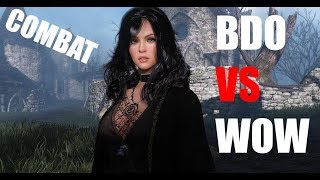 Black Desert VS World of Warcraft [upl. by Ecela]