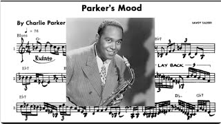 parkers mood Charlie Parker transcription For C instrument [upl. by Lledyl274]