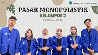 Tugas Mikro Ekonomi  Project 2  quotPasar Monopolistikquot  Universitas Majalengka [upl. by Khano]