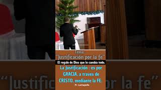 JUSTIFICACIÓN POR LA FE confianzadivina jesus confianzaendios poderdelafe [upl. by Nnairol729]