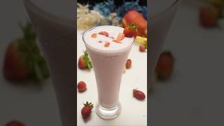 Refreshing Strawberry Smoothie 🍓  Shorts ASMR [upl. by Maurreen]