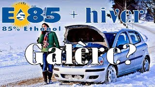 quotVlogquot Super éthanol E85  hiver  galère [upl. by Nnyltiac]