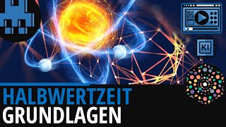 Halbwertzeit Grundlagen│Physik Lernvideo│Learning Level Up KI [upl. by Gnus]